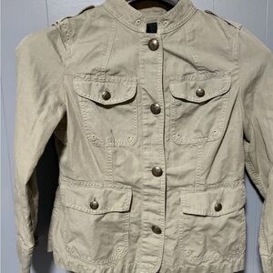Vintage Banana Republic Khaki Utility Jacket